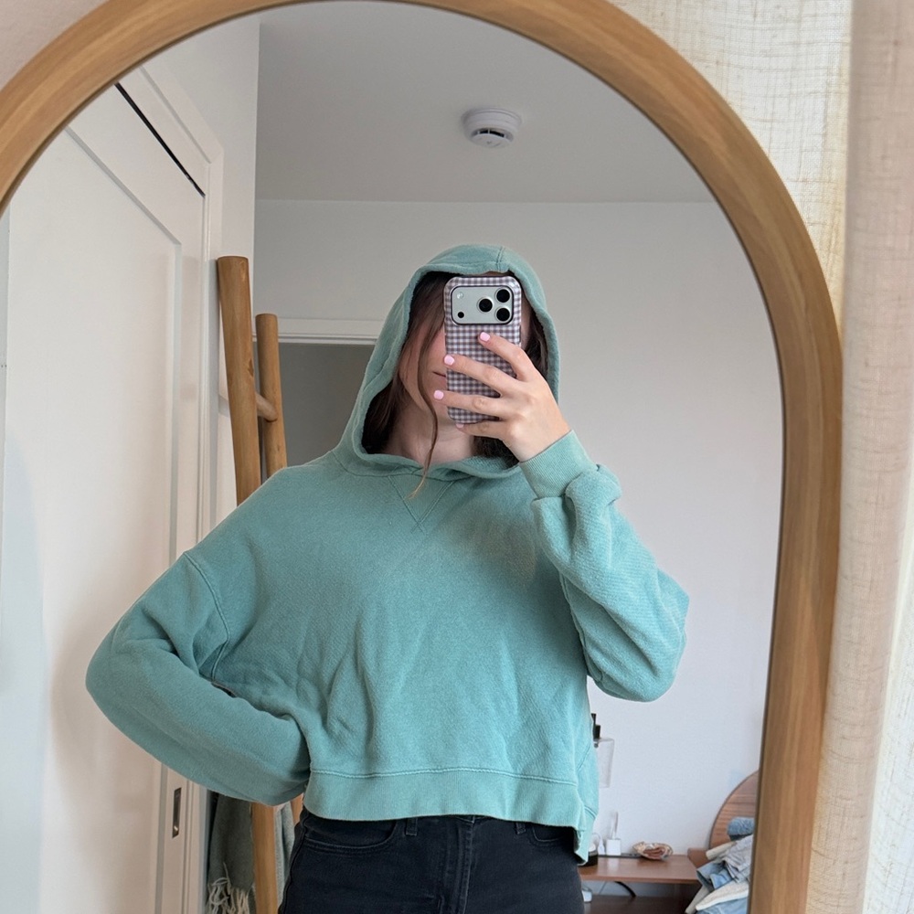 Madewell Mint Green Hoodie